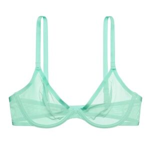 NWT CUUP bra – The Plunge Mesh | 40C | Aqua